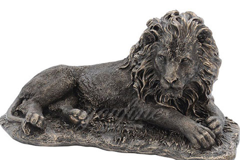 Outdoor Decorative Life Size Bronze Lion Sculptures for sale