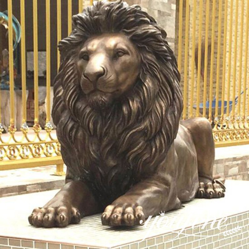 lion statue home depot-YouFine Sculpture