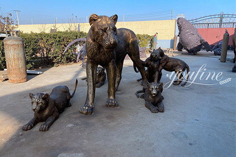 large bronze lion statue for sale (2)